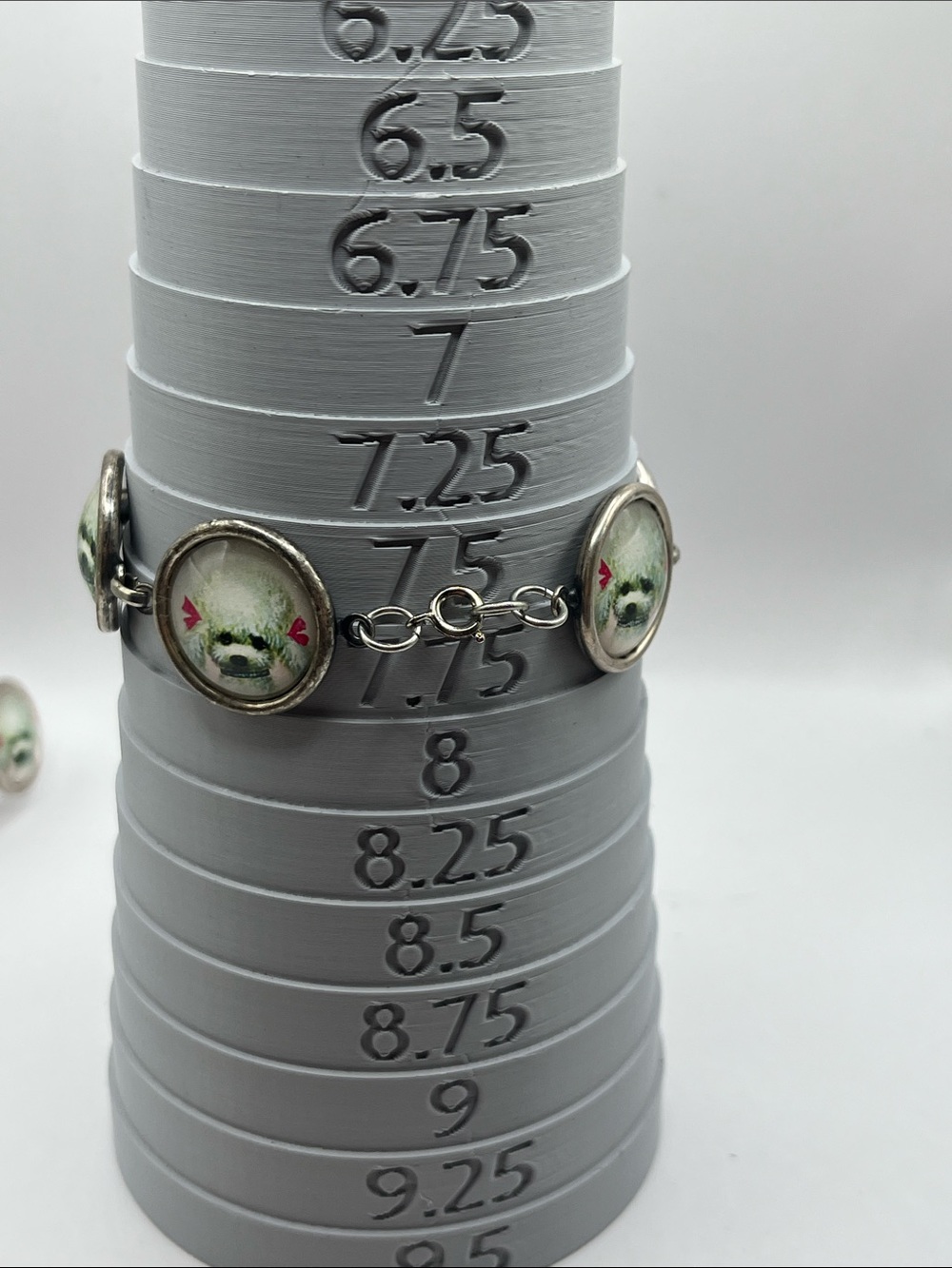 Rare 5 piece set Poodle Theme Attributed to Designs From The Deep - Picture 10 of 12